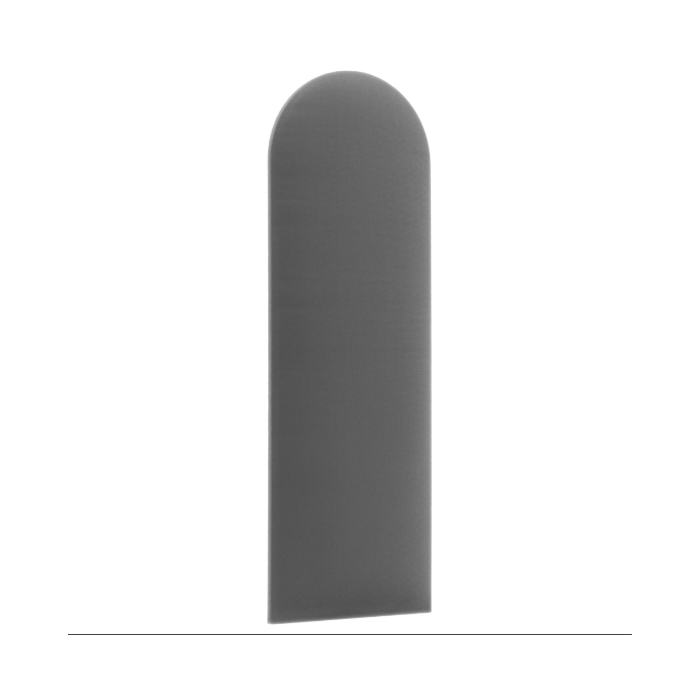Polsterpaneel Hellgrau 20 cm